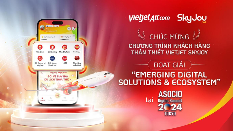 Vietjet nhận giải thưởng lớn về c&ocirc;ng nghệ số- Ảnh 2.