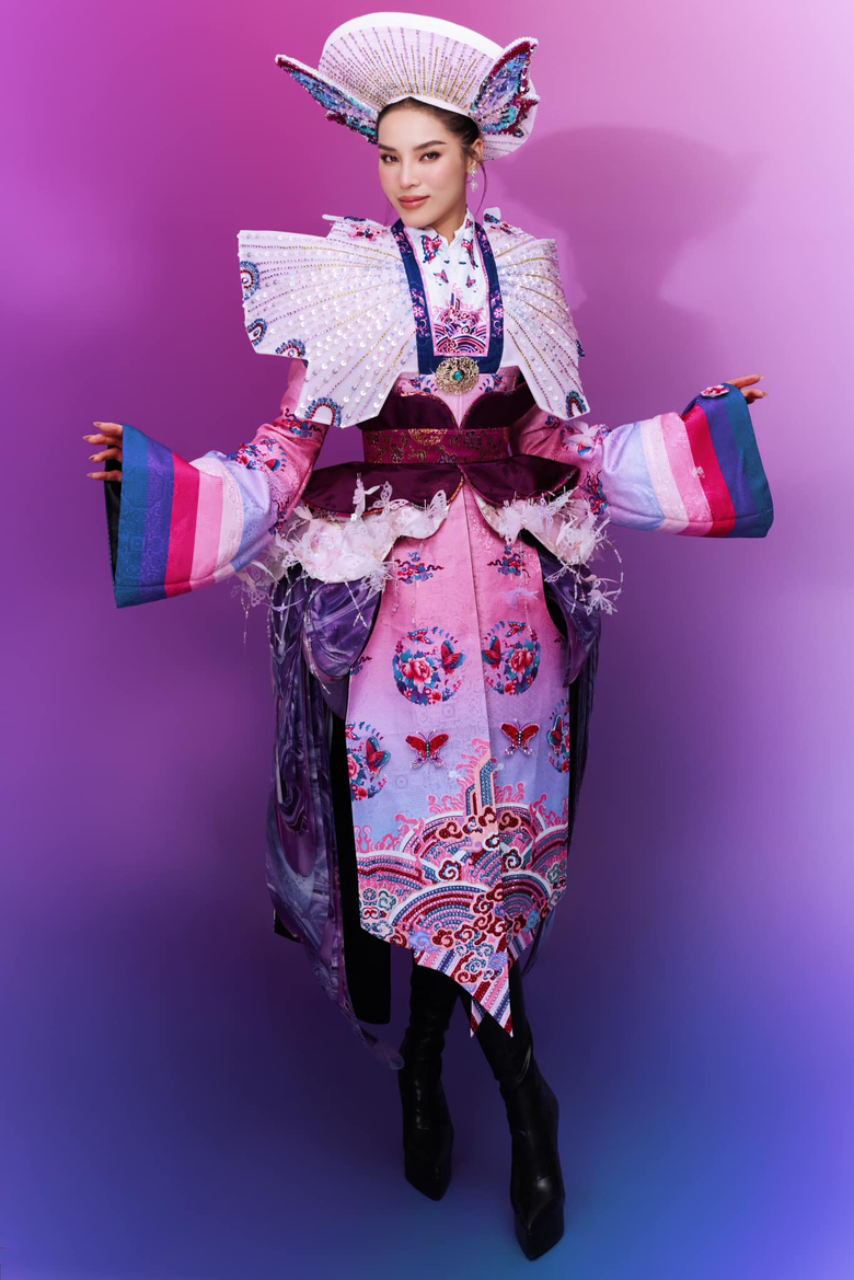 Hoa hậu Kỳ Duy&ecirc;n lựa chọn "Ngọc Điệp Kỳ Nam" cho Trang phục D&acirc;n tộc Miss Universe 2024- Ảnh 2.