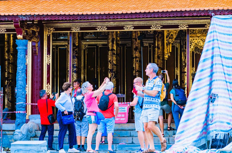 Ngắm ng&ocirc;i điện quan trọng nhất trong Ho&agrave;ng th&agrave;nh Huế sắp kh&aacute;nh th&agrave;nh sau 3 năm tr&ugrave;ng tu- Ảnh 3.