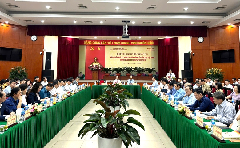 Việt Nam bước v&agrave;o kỷ nguy&ecirc;n ph&aacute;t triển bứt ph&aacute; l&agrave; ph&ugrave; hợp với quy luật kh&aacute;ch quan- Ảnh 2.