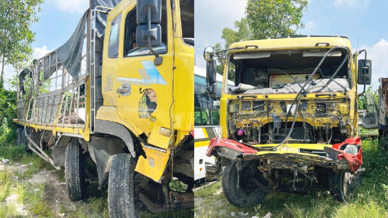 Vụ sập cầu T6 ở An Giang: Đ&atilde; th&ocirc;ng xe cầu tạm - Ảnh 4.