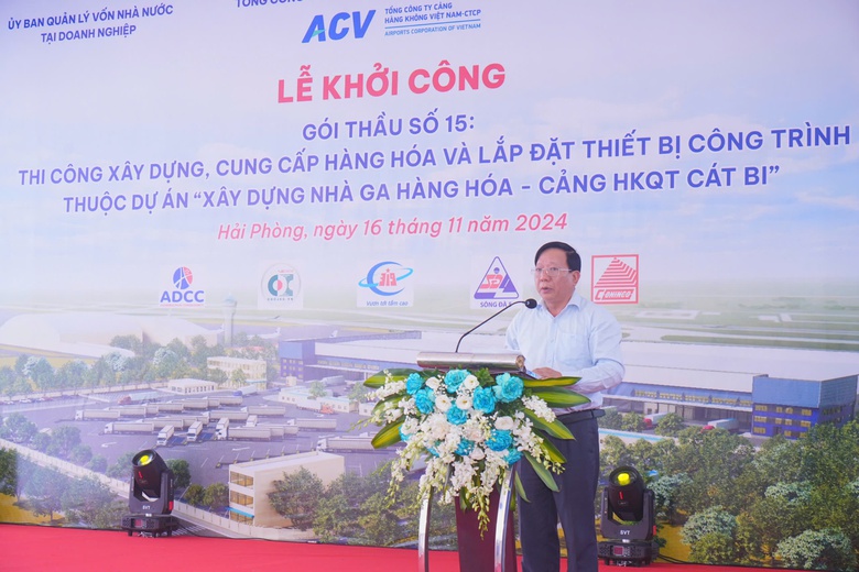 Khởi công dự án xây dựng nhà ga hàng hóa sân bay Cát Bi - Hải Phòng- Ảnh 2. Khởi công dự án xây dựng nhà ga hàng hóa sân bay Cát Bi - Hải Phòng- Ảnh 2.