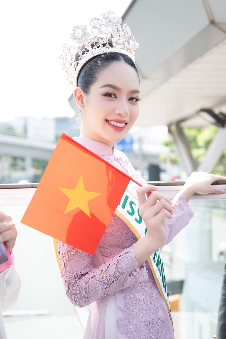 Vừa trở về, Hoa hậu Quốc tế Thanh Thủy đã muốn mang nguồn nước sạch đến cho bà con- Ảnh 1. Vừa trở về, Hoa hậu Quốc tế Thanh Thủy đã muốn mang nguồn nước sạch đến cho bà con- Ảnh 1.