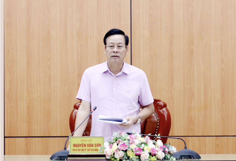 Chủ tịch UBND tỉnh H&agrave; Giang Nguyễn Văn Sơn bị kỷ luật cảnh c&aacute;o- Ảnh 1.