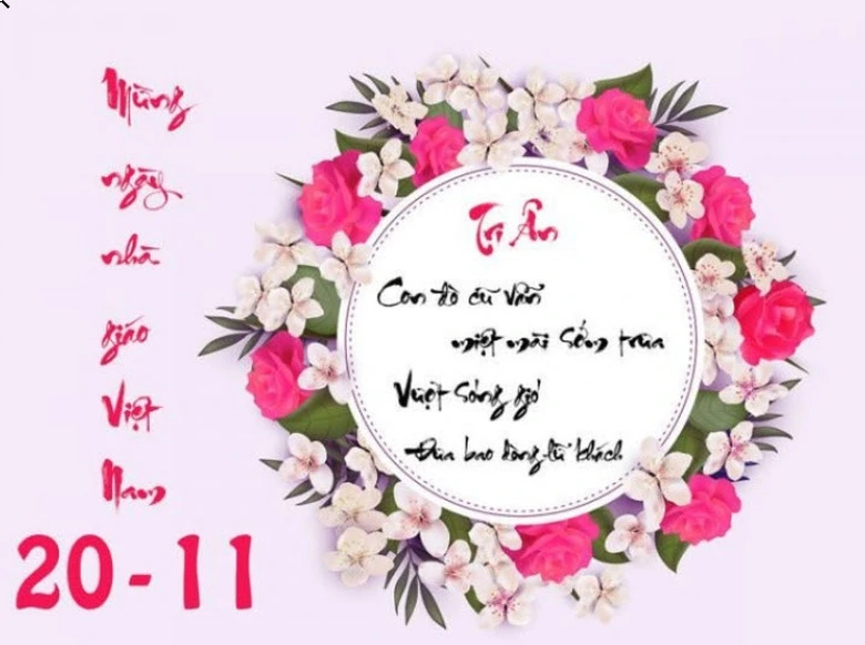 Lời chúc 20/11 dành cho cô giáo, thầy giáo ý nghĩa nhất 2024- Ảnh 2. Lời chúc 20/11 dành cho cô giáo, thầy giáo ý nghĩa nhất 2024- Ảnh 2.