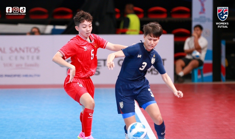 Thắng đẹp Th&aacute;i Lan, tuyển Việt Nam v&ocirc; địch giải futsal nữ Đ&ocirc;ng Nam &Aacute; 2024- Ảnh 1.