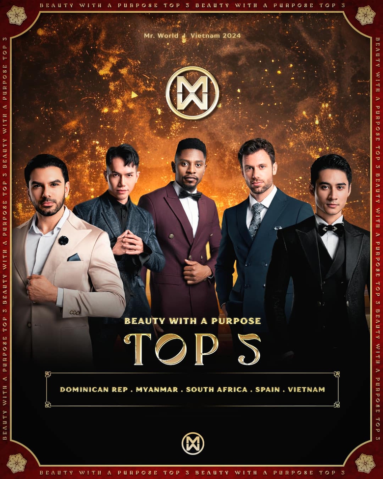 Nam vương Tuấn Ngọc v&agrave;o top 5 dự &aacute;n nh&acirc;n &aacute;i tại Mr World 2024- Ảnh 1.