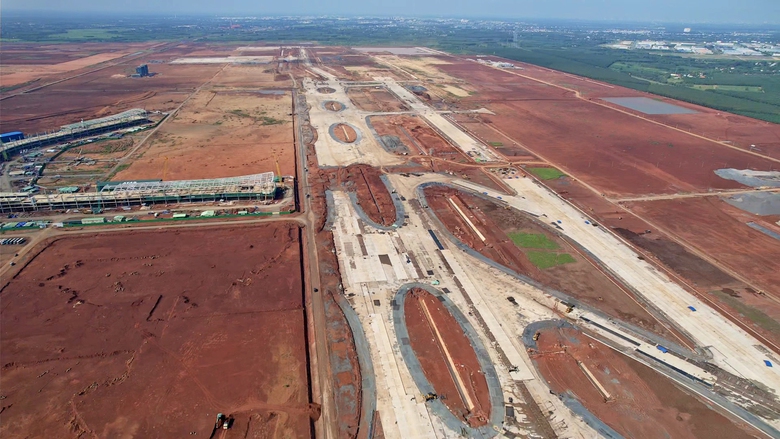Tăng tốc trên công trường sân bay Long Thành- Ảnh 1.