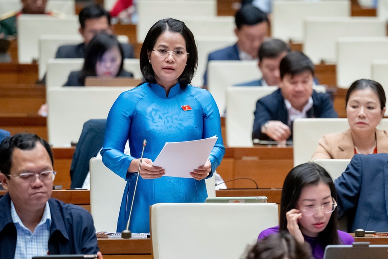 Bộ trưởng Đ&agrave;o Ngọc Dung: Sửa Luật Việc l&agrave;m cần lấy người lao động l&agrave; trọng t&acirc;m- Ảnh 2.