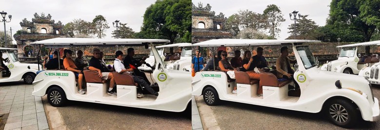 Xe điện tiện cho du kh&aacute;ch tham quan di t&iacute;ch Huế, giảm tải &aacute;p lực giao th&ocirc;ng- Ảnh 11.