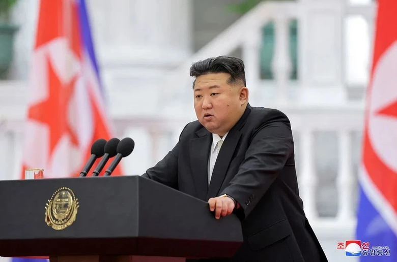 Ông Kim Jong-un: Triều Tiên đồng lòng ủng hộ Nga bảo vệ chủ quyền- Ảnh 1. Ông Kim Jong-un: Triều Tiên đồng lòng ủng hộ Nga bảo vệ chủ quyền- Ảnh 1.