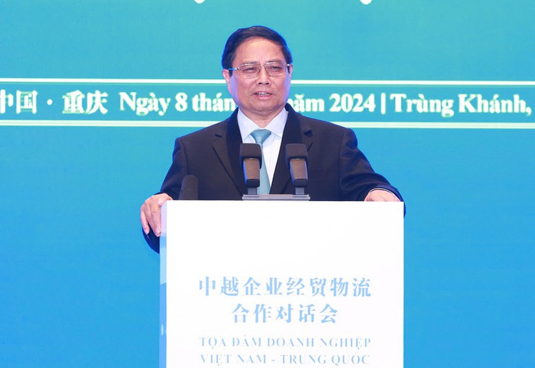 Thủ tướng đề nghị doanh nghiệp đẩy mạnh kết nối kinh tế v&agrave; giao th&ocirc;ng Việt - Trung- Ảnh 1.