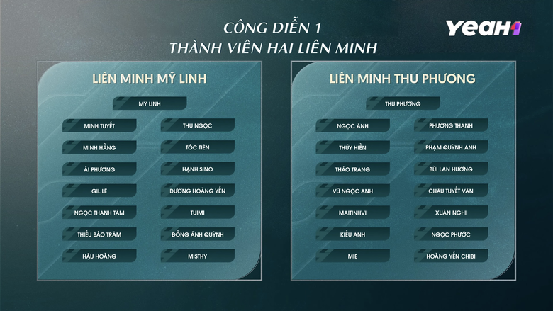 Hai Li&ecirc;n minh Thu Phương - Mỹ Linh.