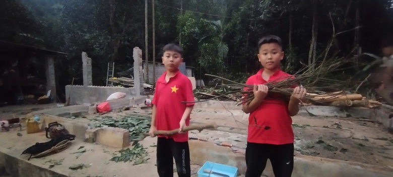 Cuộc sống của những đứa trẻ miền n&uacute;i sau b&atilde;o số 3- Ảnh 2.