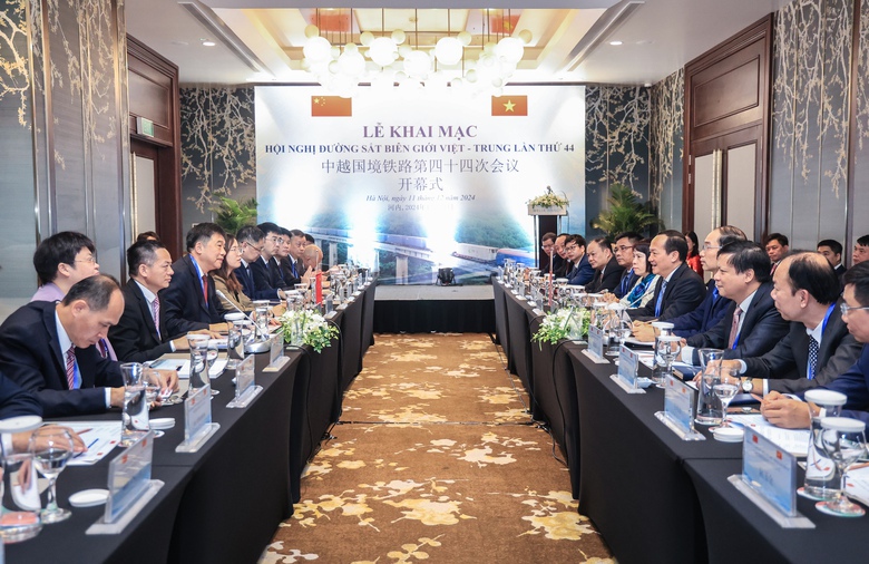 Khai mạc Hội nghị đường sắt bi&ecirc;n giới Việt - Trung lần thứ 44- Ảnh 1.