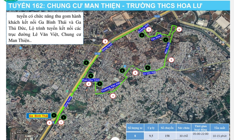 Chi tiết lộ tr&igrave;nh 17 tuyến xe bu&yacute;t điện kết nối metro số 1- Ảnh 11.
