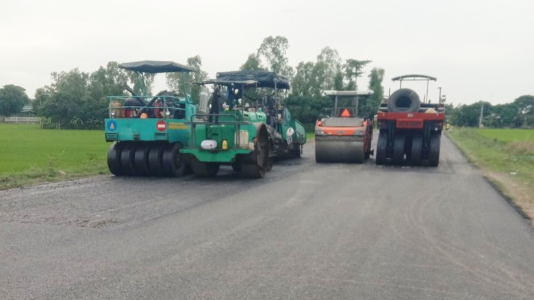Tuyến tr&aacute;nh th&agrave;nh phố Cao L&atilde;nh: Hai g&oacute;i thầu đang gặp kh&oacute; v&igrave; thiếu c&aacute;t- Ảnh 2.