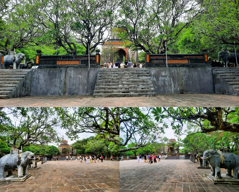 Kh&aacute;m ph&aacute; khu lăng mộ như ho&agrave;ng cung thu nhỏ của vị vua trị v&igrave; l&acirc;u nhất triều Nguyễn- Ảnh 6.