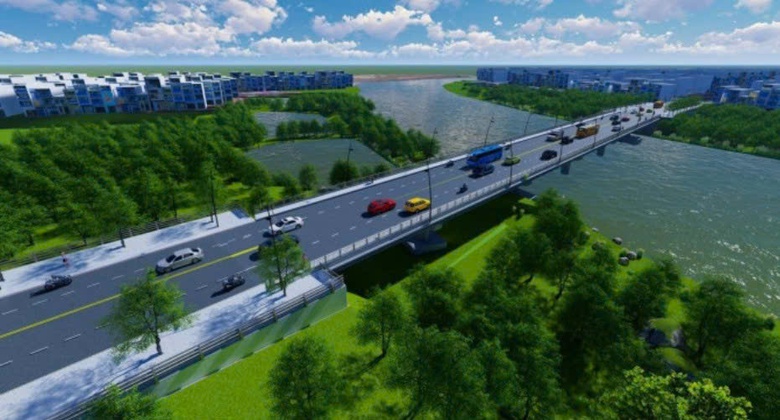 Cầu Văn Th&aacute;nh giữa nội &ocirc; TP Phan Thiết mới đạt 51% tiến độ, lỡ hẹn về đ&iacute;ch- Ảnh 5.