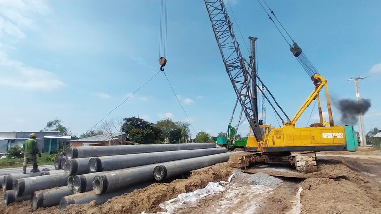 Thi c&ocirc;ng cao tốc Cao L&atilde;nh - An Hữu vẫn gặp kh&oacute; vướng mặt bằng- Ảnh 2.