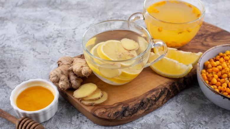 Loại gia vị bếp nh&agrave; n&agrave;o cũng c&oacute;, đem pha tr&agrave; gi&uacute;p giữ ấm cơ thể, tăng miễn dịch- Ảnh 5.