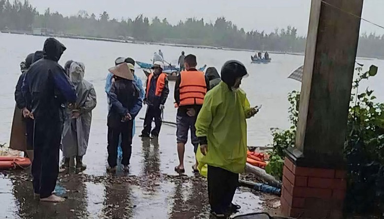 Khu vực xảy ra vụ ch&igrave;m ph&agrave;.