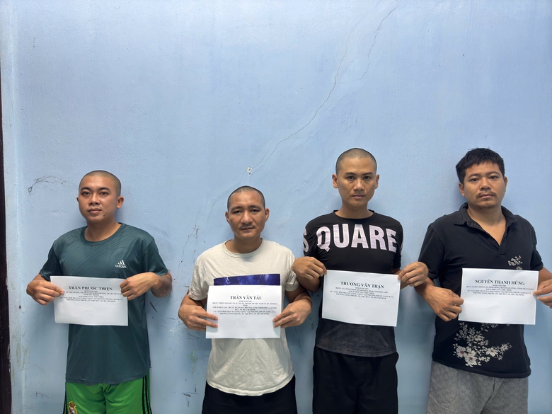 Bắt băng nhóm chuyên cho vay nặng lãi, gây rối thuê- Ảnh 1. Bắt băng nhóm chuyên cho vay nặng lãi, gây rối thuê- Ảnh 1.