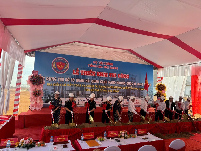 Khởi c&ocirc;ng trụ sở hải quan si&ecirc;u s&acirc;n bay Long Th&agrave;nh- Ảnh 2.