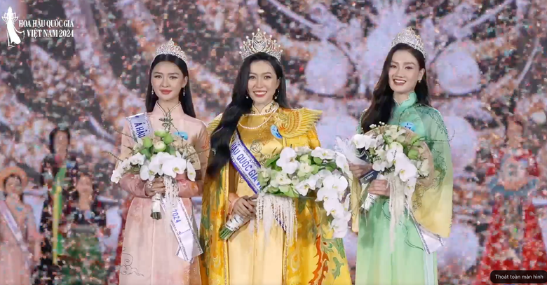 Hoa hậu Quốc gia Việt Nam 2024 gọi t&ecirc;n Nguyễn Ngọc Kiều Duy- Ảnh 1.