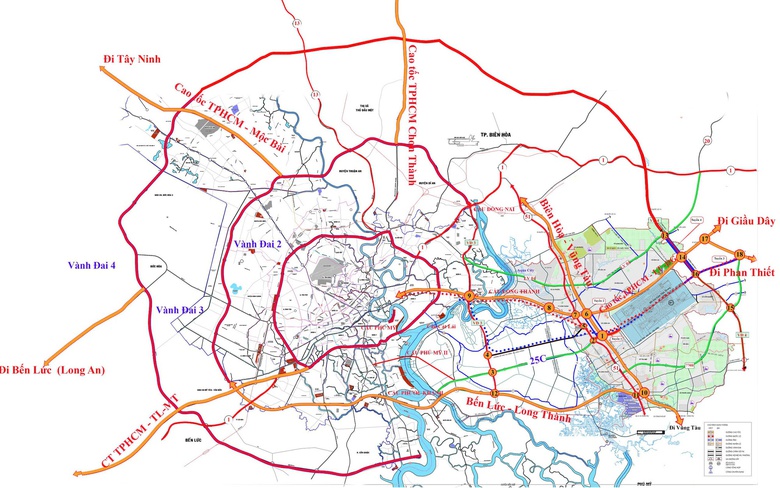 Ngăn nguy cơ thiếu giao th&ocirc;ng kết nối s&acirc;n bay Long Th&agrave;nh: Tăng tốc triển khai quy hoạch