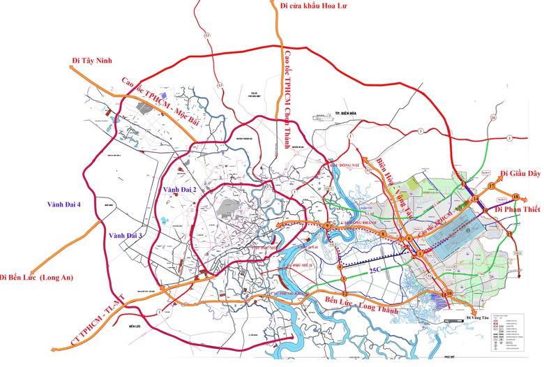 Ngăn nguy cơ thiếu giao thông kết nối sân bay Long Thành: Tăng tốc triển khai quy hoạch- Ảnh 1. Ngăn nguy cơ thiếu giao thông kết nối sân bay Long Thành: Tăng tốc triển khai quy hoạch- Ảnh 1.