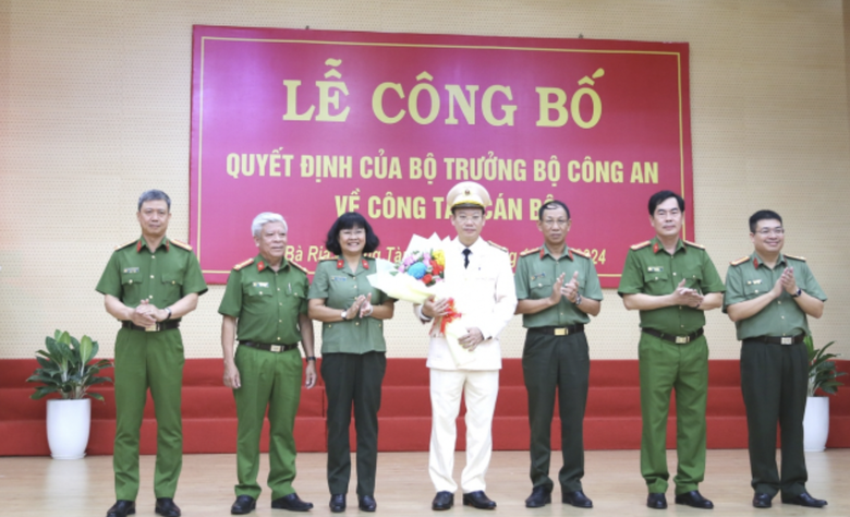 Gi&aacute;m đốc C&ocirc;ng an tỉnh Lạng Sơn l&agrave;m gi&aacute;m đốc C&ocirc;ng an B&agrave; Rịa - Vũng T&agrave;u- Ảnh 1.