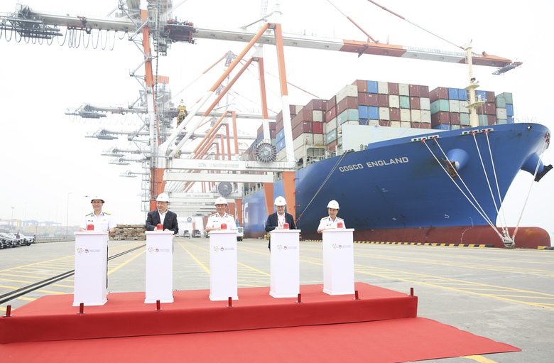 Cảng T&acirc;n Cảng - C&aacute;i M&eacute;p Thị Vải đ&oacute;n TEU h&agrave;ng thứ 1 triệu- Ảnh 2.