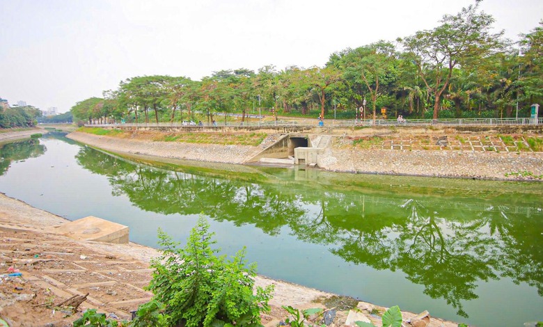 Cận cảnh nhà máy làm nhiệm vụ hồi sinh sông Tô Lịch nhờ nước hồ Tây- Ảnh 7. Cận cảnh nhà máy làm nhiệm vụ hồi sinh sông Tô Lịch nhờ nước hồ Tây- Ảnh 7.