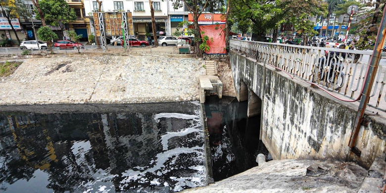 Cận cảnh nhà máy làm nhiệm vụ hồi sinh sông Tô Lịch nhờ nước hồ Tây- Ảnh 9. Cận cảnh nhà máy làm nhiệm vụ hồi sinh sông Tô Lịch nhờ nước hồ Tây- Ảnh 9.