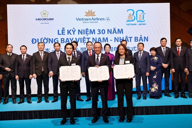Vietnam Airlines thực hiện gần 100.000 chuyến bay tới Nhật Bản trong 30 năm- Ảnh 2.