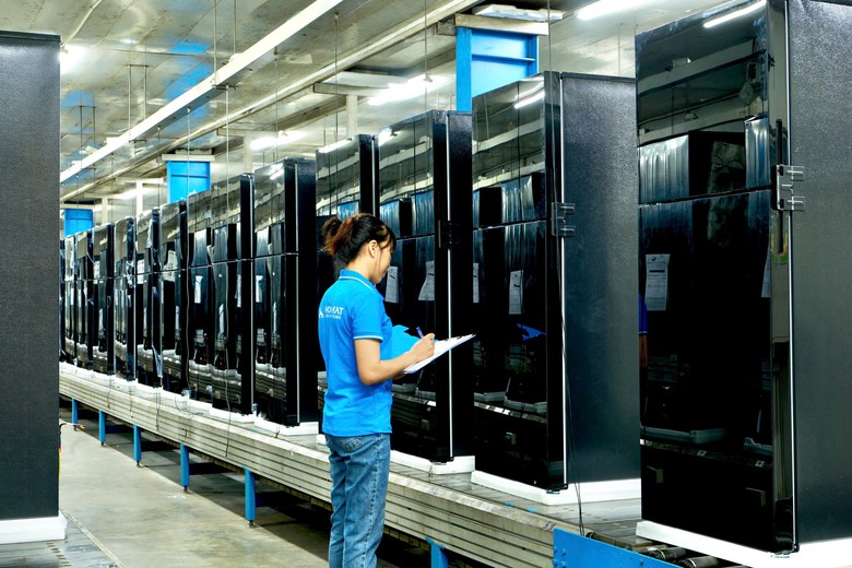 Hòa Phát xuất khẩu thành công tủ lạnh thế hệ mới vào thị trường Hoa Kỳ- Ảnh 2. Hòa Phát xuất khẩu thành công tủ lạnh thế hệ mới vào thị trường Hoa Kỳ- Ảnh 2.