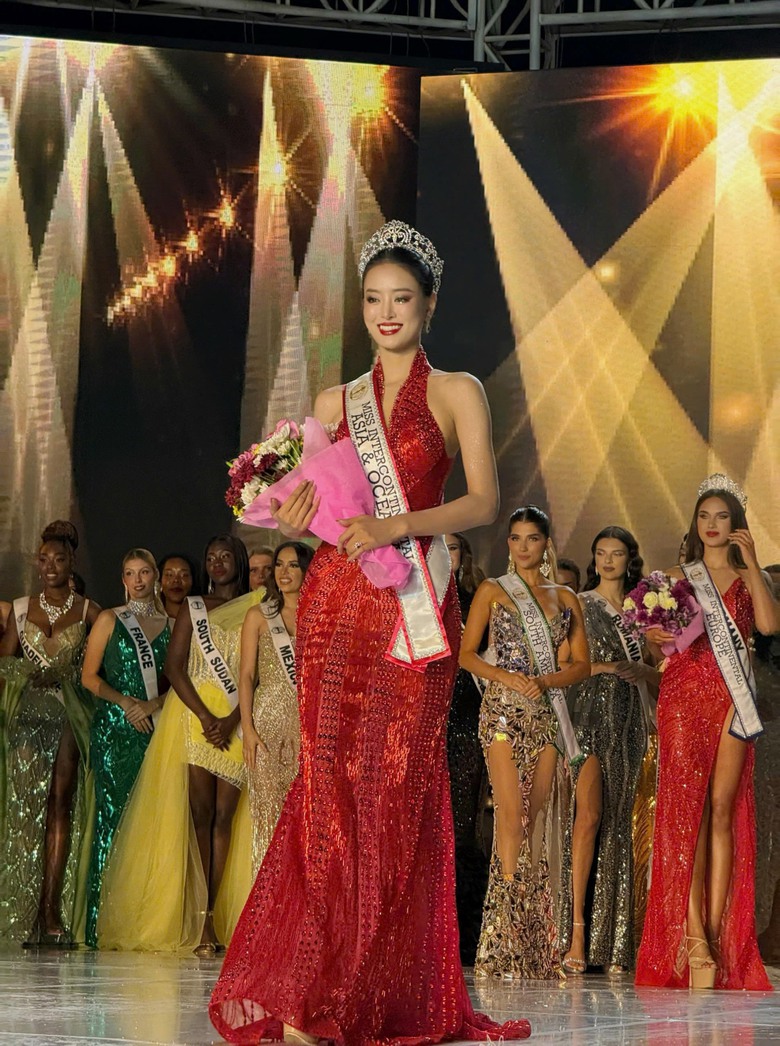 B&ugrave;i Kh&aacute;nh Linh đạt &Aacute; hậu 3 Miss Intercontinental 2024, hoa hậu thuộc về Puerto Rico- Ảnh 1.