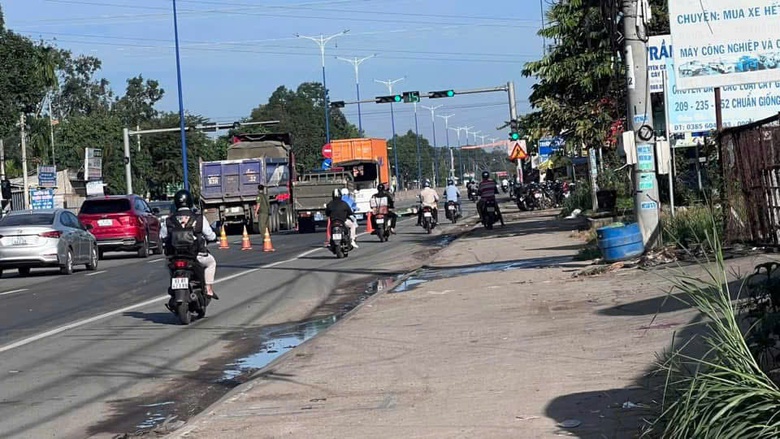 Truy t&igrave;m xe tải sau tai nạn chết người ở B&igrave;nh Dương- Ảnh 1.