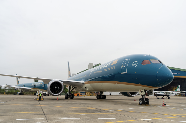 Vietnam Airlines dồn dập đ&oacute;n t&agrave;u bay mới trước cao điểm Tết 2025- Ảnh 1.