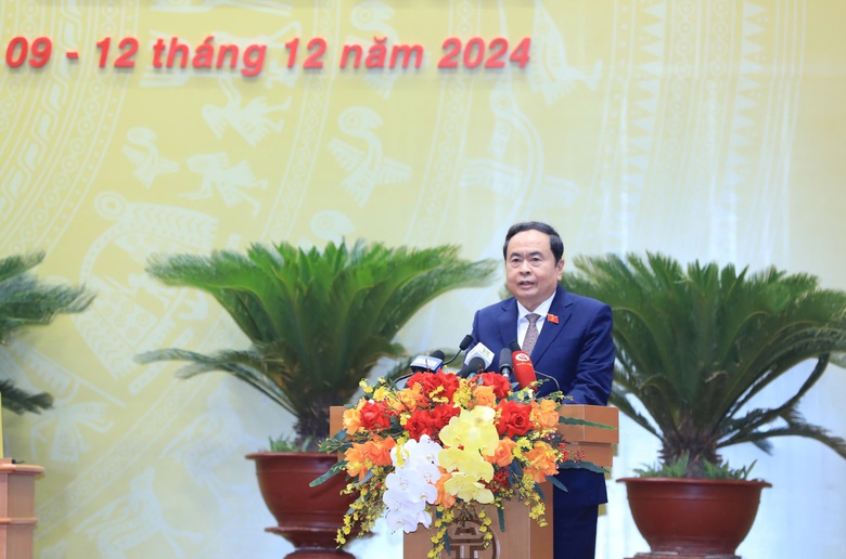 Chủ tịch Quốc hội mong H&agrave; Nội đi đầu trong cuộc c&aacute;ch mạng tinh gọn tổ chức bộ m&aacute;y- Ảnh 1.