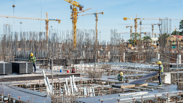 Đạt 50% khối lượng phần th&ocirc;, nh&agrave; ga T3 T&acirc;n Sơn Nhất vẫn thi c&ocirc;ng xuy&ecirc;n Tết- Ảnh 1.