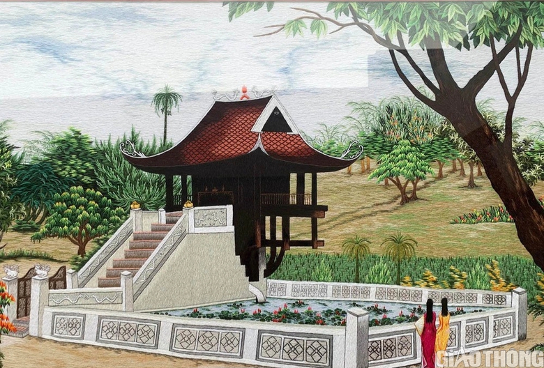 Hồn qu&ecirc; trong những bức tranh th&ecirc;u tay - Ảnh 6.