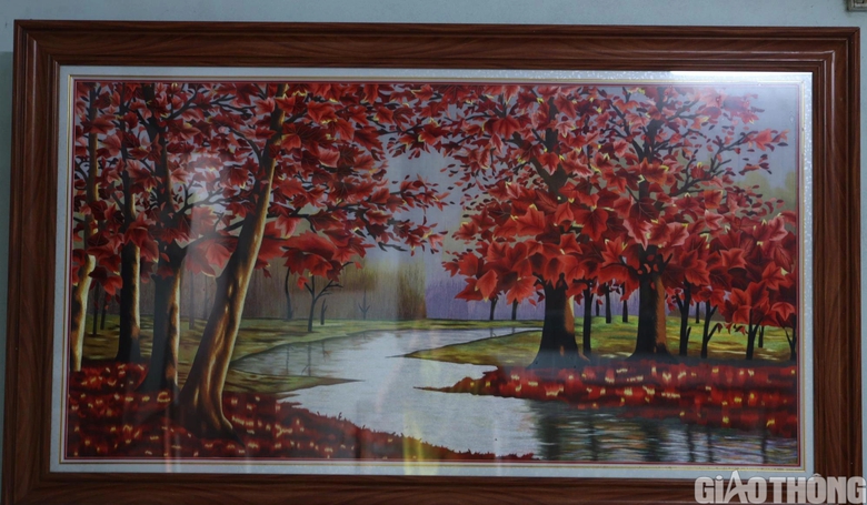 Hồn qu&ecirc; trong những bức tranh th&ecirc;u tay - Ảnh 11.