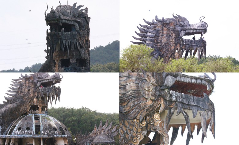 Du kh&aacute;ch &ugrave;n &ugrave;n k&eacute;o về check in tượng rồng khổng lồ ở Huế- Ảnh 15.