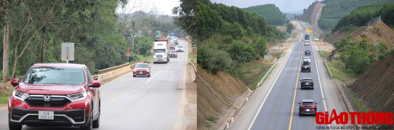 Sau tết, &ocirc; t&ocirc; lại nối đu&ocirc;i nhau &ldquo;Nam tiến&rdquo; tr&ecirc;n đường Hồ Ch&iacute; Minh, cao tốc Cam Lộ - La Sơn- Ảnh 7.