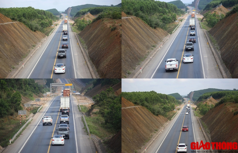 Sau tết, &ocirc; t&ocirc; lại nối đu&ocirc;i nhau &ldquo;Nam tiến&rdquo; tr&ecirc;n đường Hồ Ch&iacute; Minh, cao tốc Cam Lộ - La Sơn- Ảnh 13.