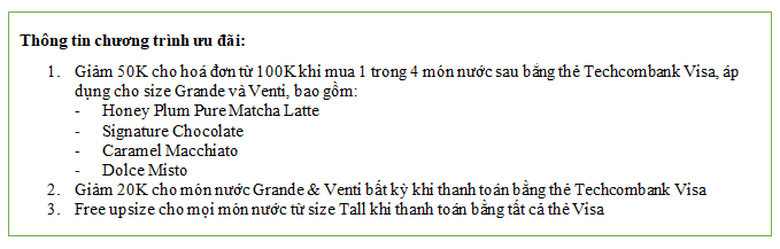Techcombank hợp t&aacute;c c&ugrave;ng Starbucks VietNam đem Tết ấm từ tim - Rước lộc như &yacute; - Ảnh 3.