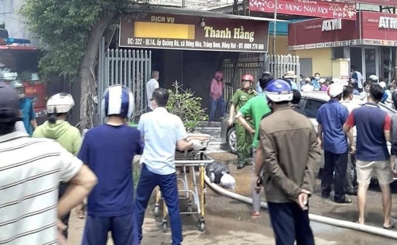 Ch&aacute;y nh&agrave; ở Đồng Nai, một người tử vong, một người bị thương- Ảnh 1.