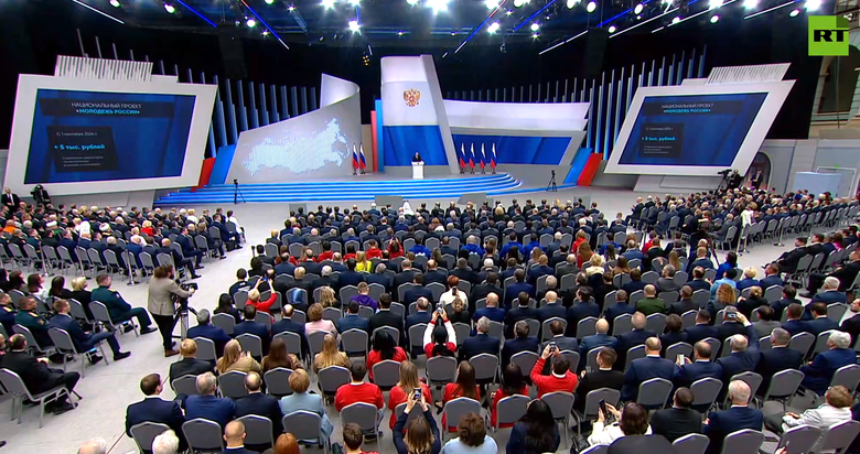 &Ocirc;ng Putin c&ocirc;ng bố th&ocirc;ng điệp li&ecirc;n bang, cảnh b&aacute;o kết cục bi thảm nếu can thiệp v&agrave;o Nga- Ảnh 2.